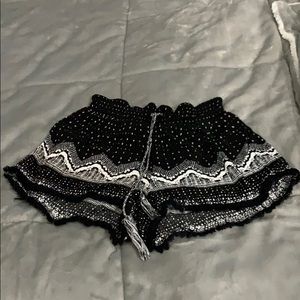 Black No Boundaries Stretchy Shorts